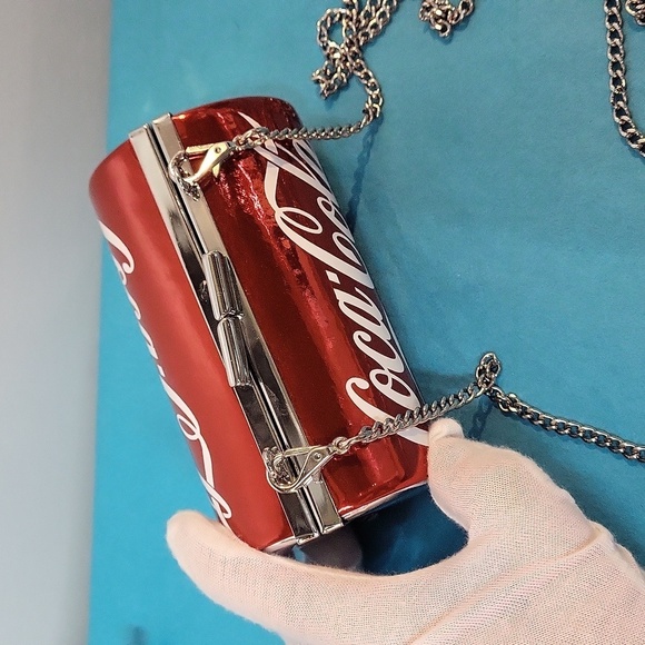 Classic Coca-Cola Can Crossbody Mini Handbag - Picture 3 of 11